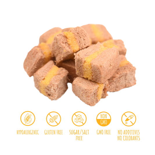 Recompense pentru câini MAVSY, din carne de miel cu sparanghel in sos olandez, 50 g