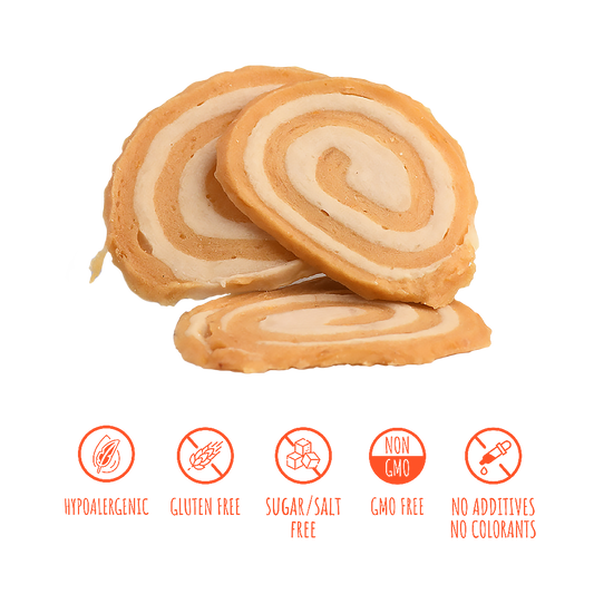 Recompense pentru câini MAVSY, Philadelphia cu somon si icre rosii, 100 g