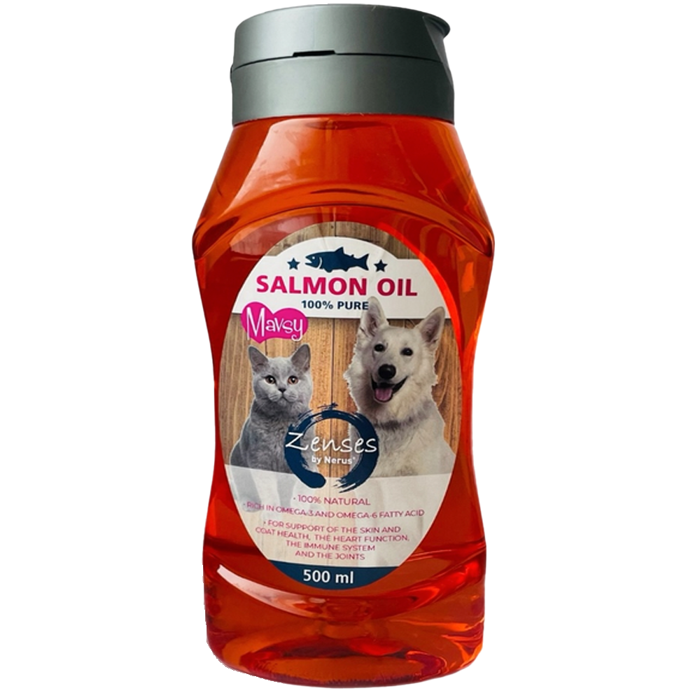 Ulei de somon MAVSY, pentru câini și pisici, 500 ml