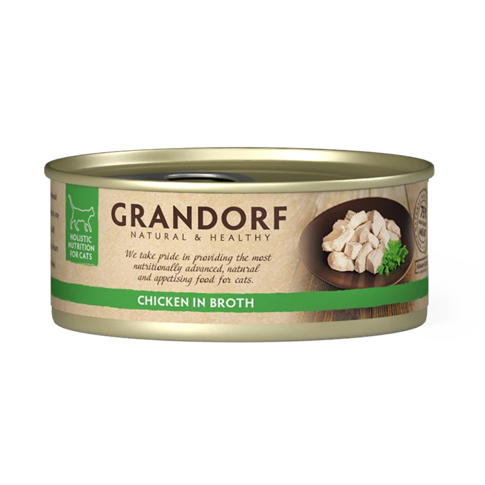 Hrana umeda pentru pisici, Grandorf, Pui, 70 g