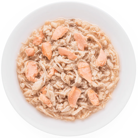 Hrana umeda pentru pisici, Grandorf, Pui/somon