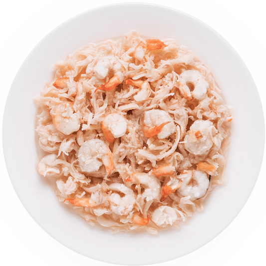 Hrana umeda pentru pisici Grandorf, Pui/creveti