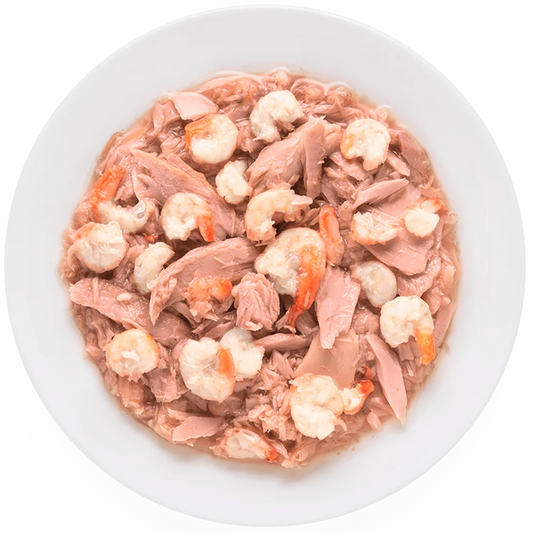 Hrana umeda pentru pisici, Grandorf, File ton/Creveti