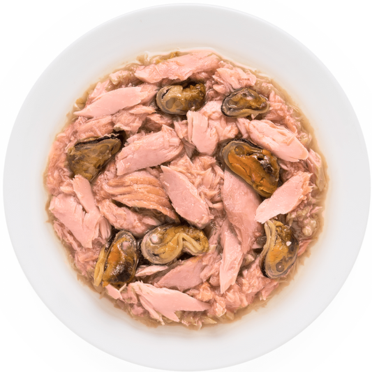 Hrana pentru pisici, Grandorf, File de ton si scoici