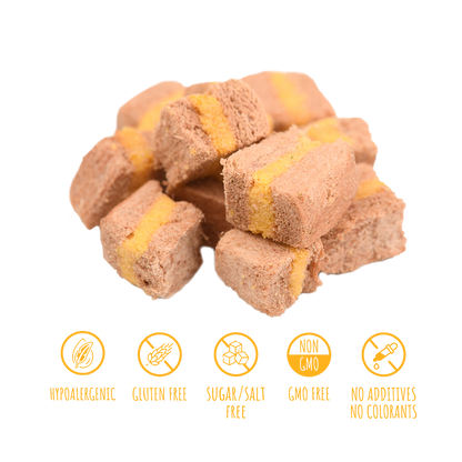Recompense pentru câini MAVSY, din carne de miel cu sparanghel in sos olandez, 50 g