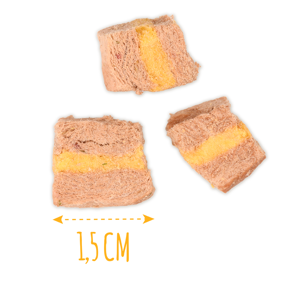 Recompense pentru câini MAVSY, din carne de miel cu sparanghel in sos olandez, 50 g