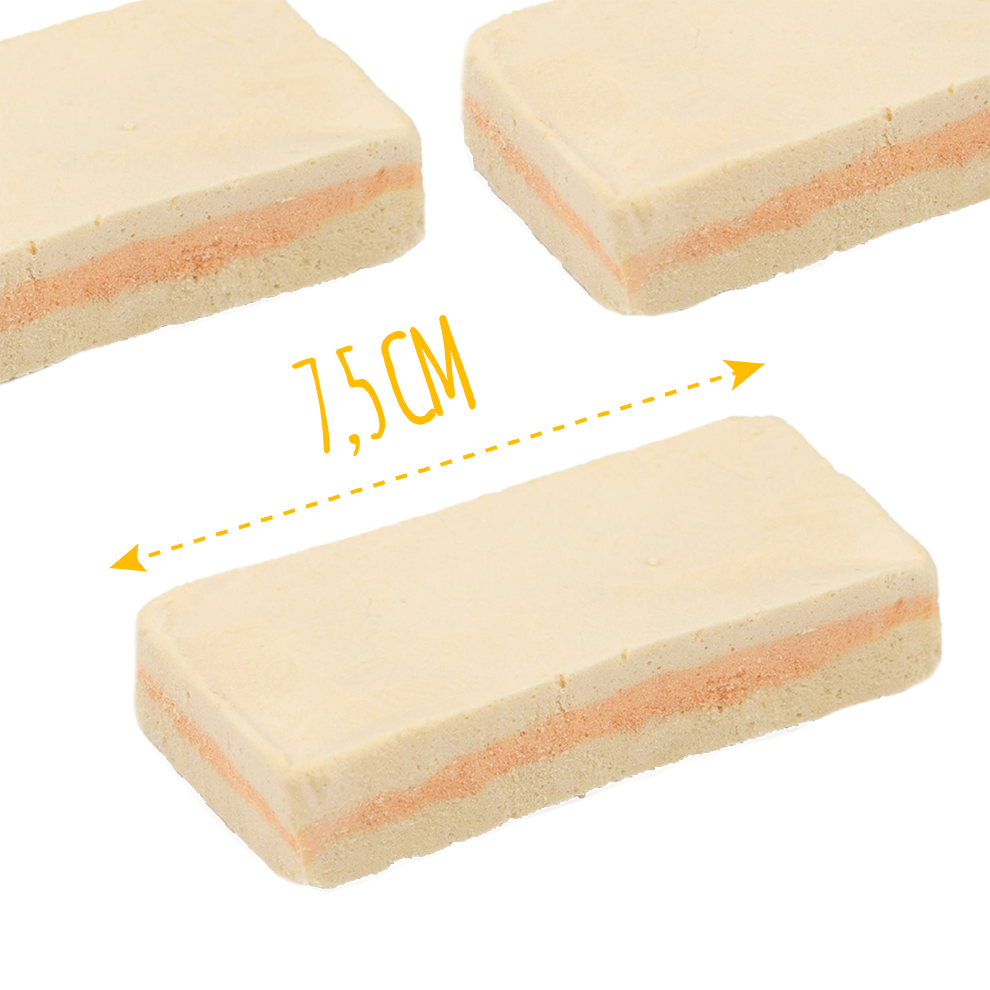 Recompense pentru câini MAVSY, cheesecake cu mar, merisoare si mango, 50 g