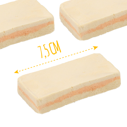 Recompense pentru câini MAVSY, cheesecake cu mar, merisoare si mango, 50 g