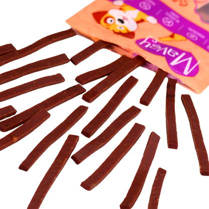 Recompense pentru câini MAVSY, slice cu vita, 100 g