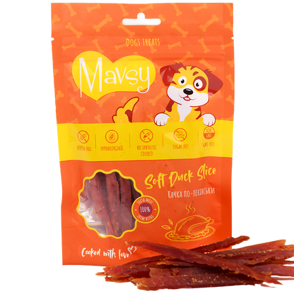 Recompense pentru câini MAVSY, cu rata Pekineza, 100 g