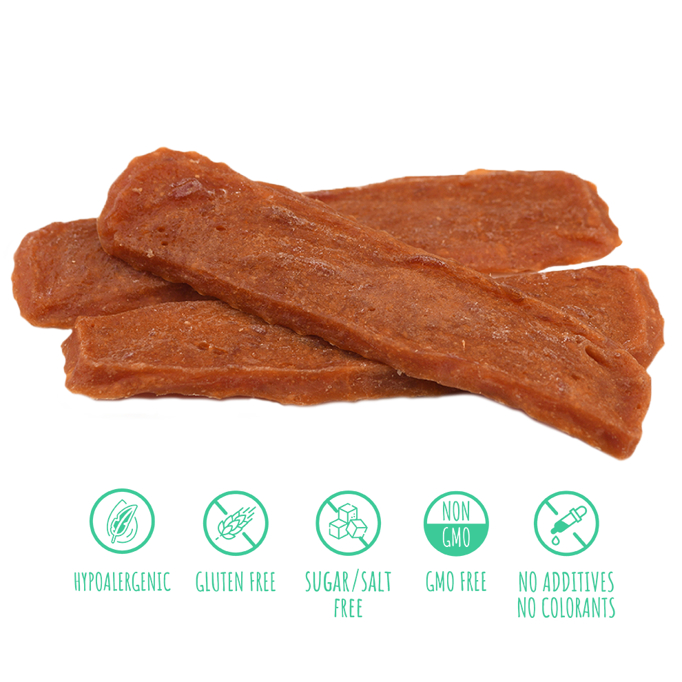 Recompense pentru caini cu digestie sensibila MAVSY, chips cu carne de iepure, 100 g