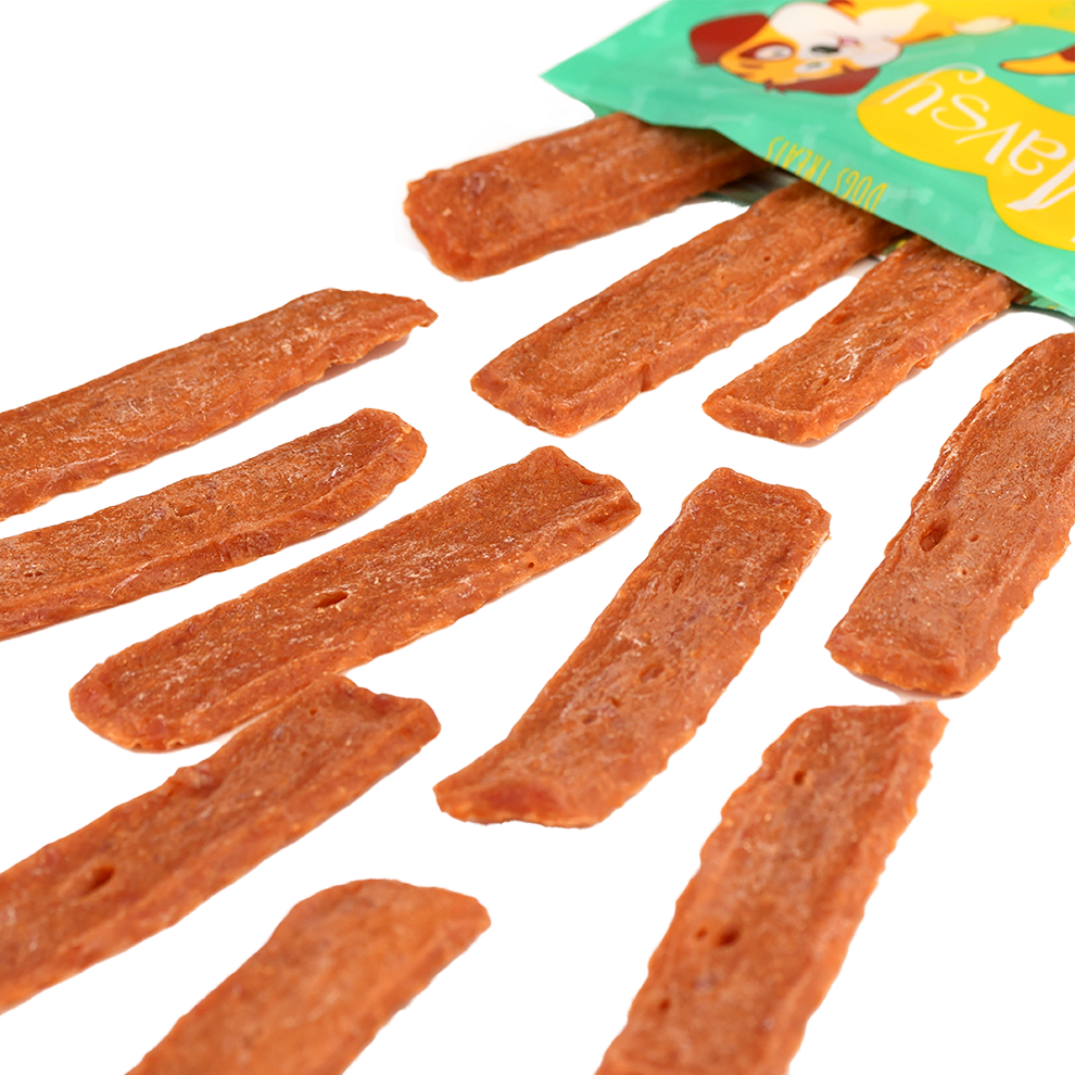 Recompense pentru caini cu digestie sensibila MAVSY, chips cu carne de iepure, 100 g