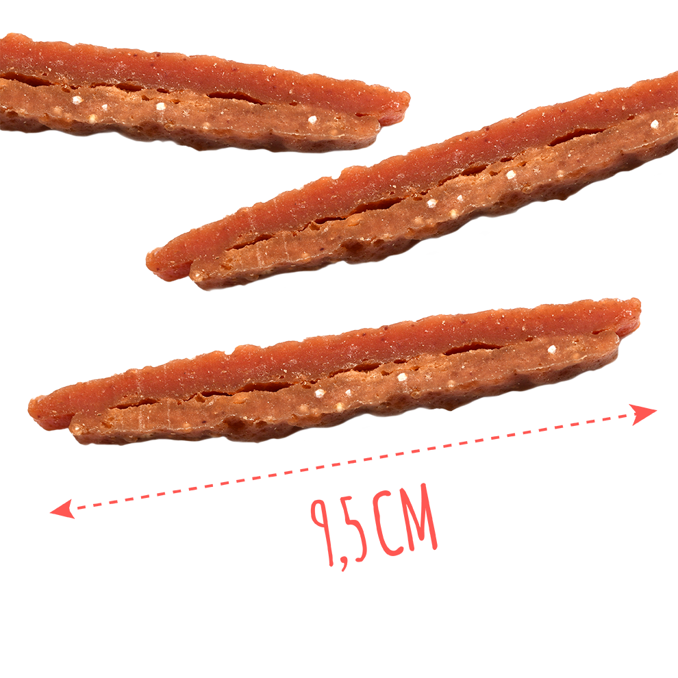Recompense pentru câini MAVSY, carpaccio din carne de iepure si rata coapta in sos de merisoare, 100 g