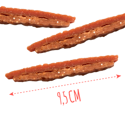 Recompense pentru câini MAVSY, carpaccio din carne de iepure si rata coapta in sos de merisoare, 100 g