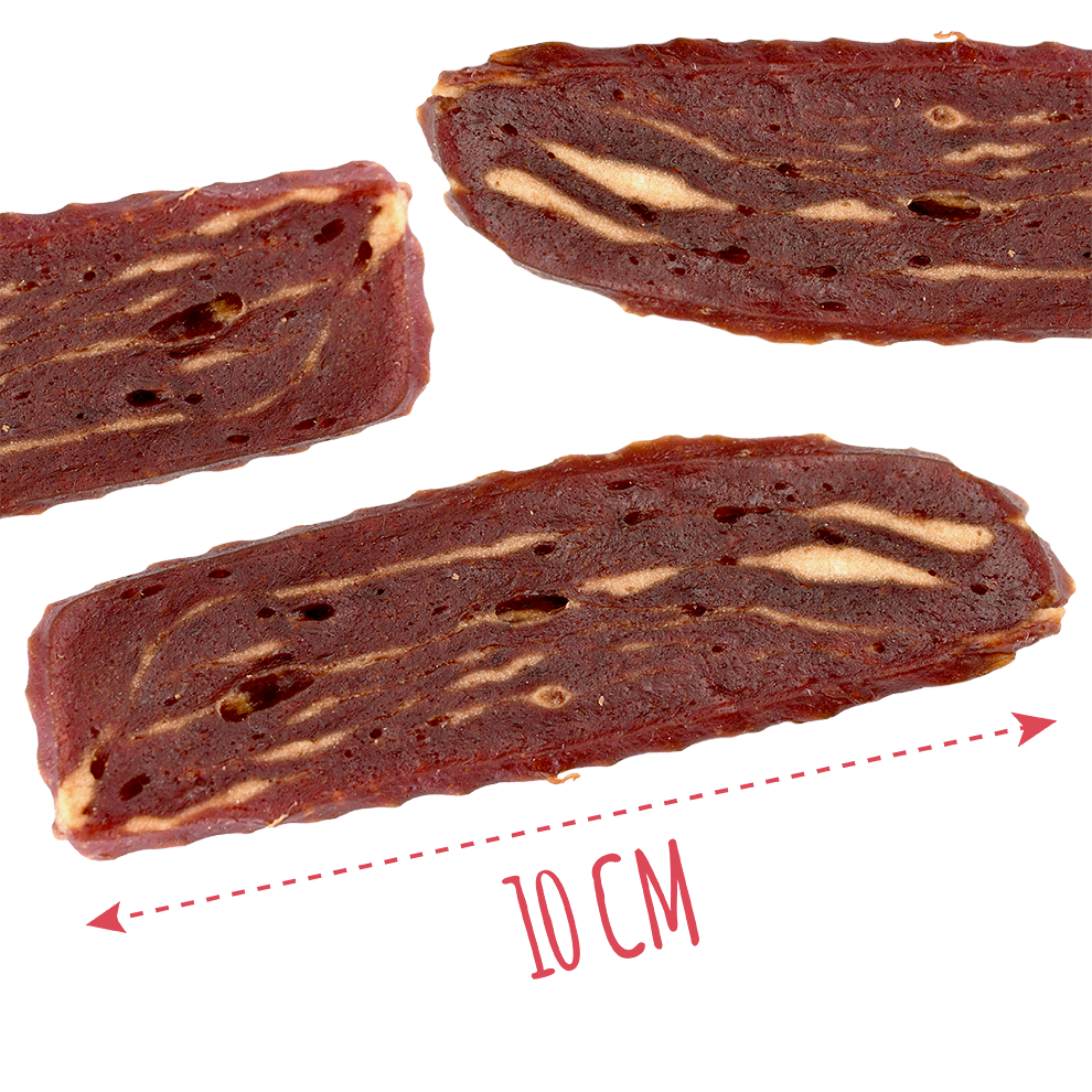 Recompense pentru câini MAVSY, steak din carne de vita marmorita la gratar cu rozmarin, 100 g