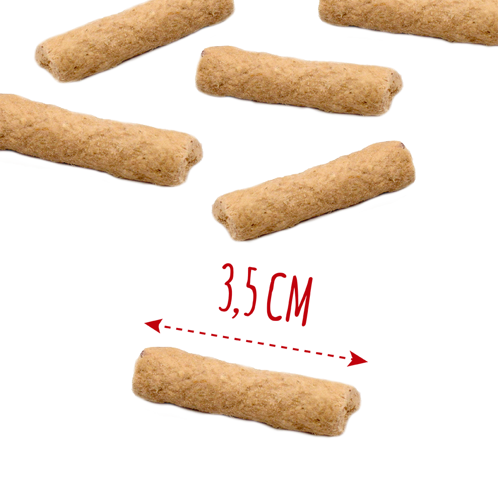 Recompense pentru câini MAVSY, pateu de strut cu sos de merisoare, 50 g