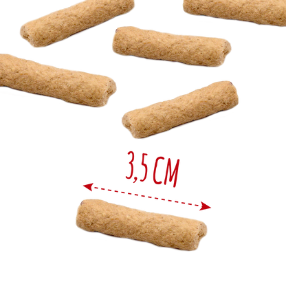 Recompense pentru câini MAVSY, pateu de strut cu sos de merisoare, 50 g