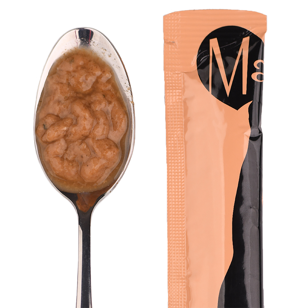 Recompense pentru pisici MAVSY, cu pateu de piept de rata, sufleu de merisor, 75 g