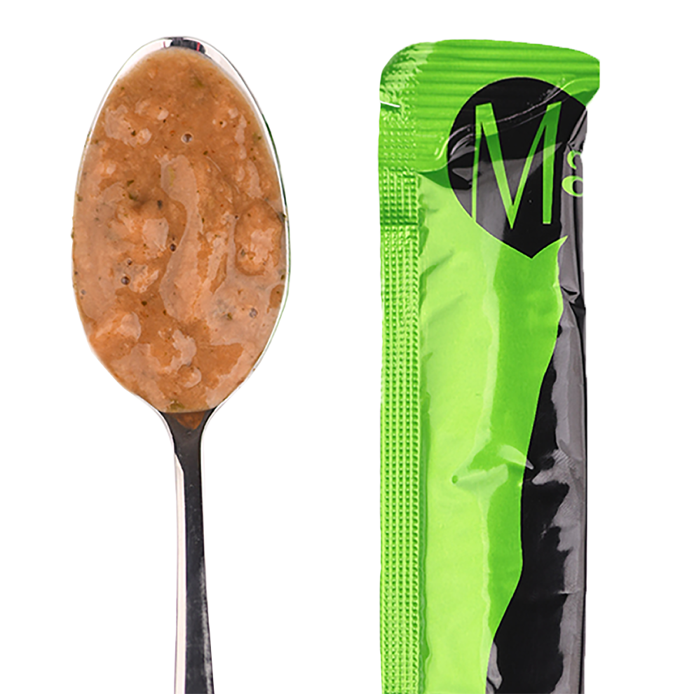 Recompense pentru pisici MAVSY, de gulas de curcan pe un pat de spanac cu aloe, 75 g