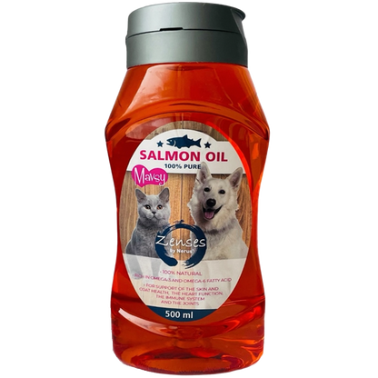 Ulei de somon MAVSY, pentru câini și pisici, 500 ml